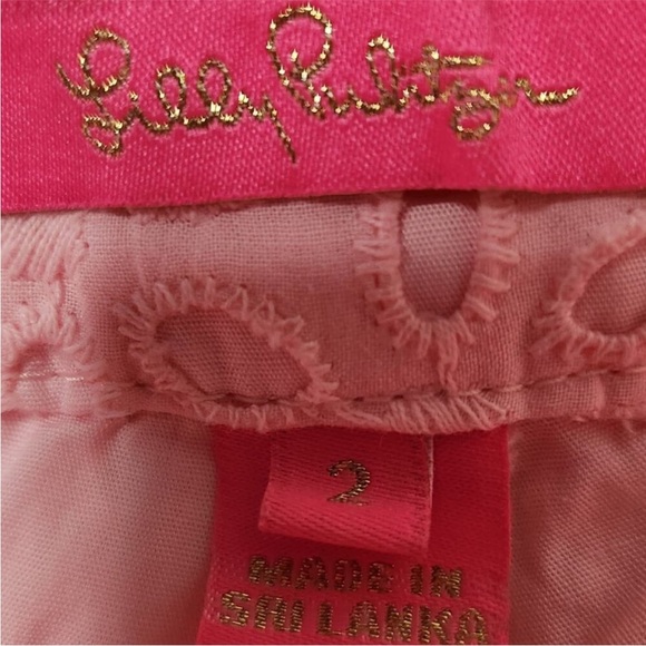 Lilly Pulitzer Kelly Shorts “Pink Tropics” Size 2 - Picture 5 of 6